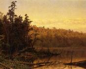 Evening on the Severn - 休·博尔顿·休琼斯